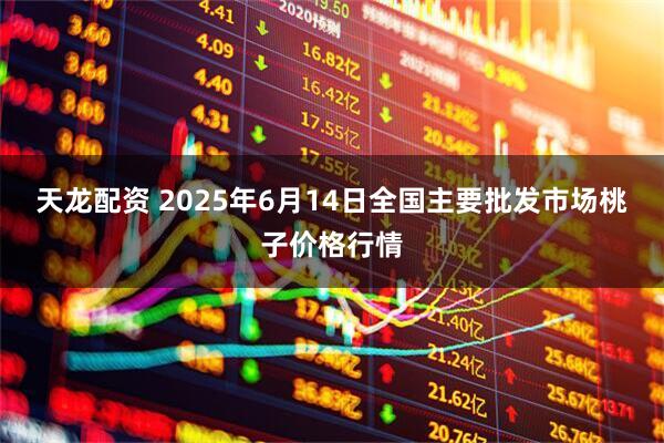 天龙配资 2025年6月14日全国主要批发市场桃子价格行情