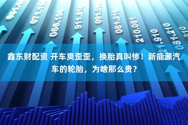 鑫东财配资 开车爽歪歪，换胎真叫惨！新能源汽车的轮胎，为啥那么贵？